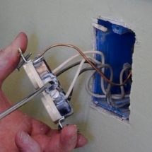 Troubleshooting , testing, fixing (fault repair) in case of power outage.